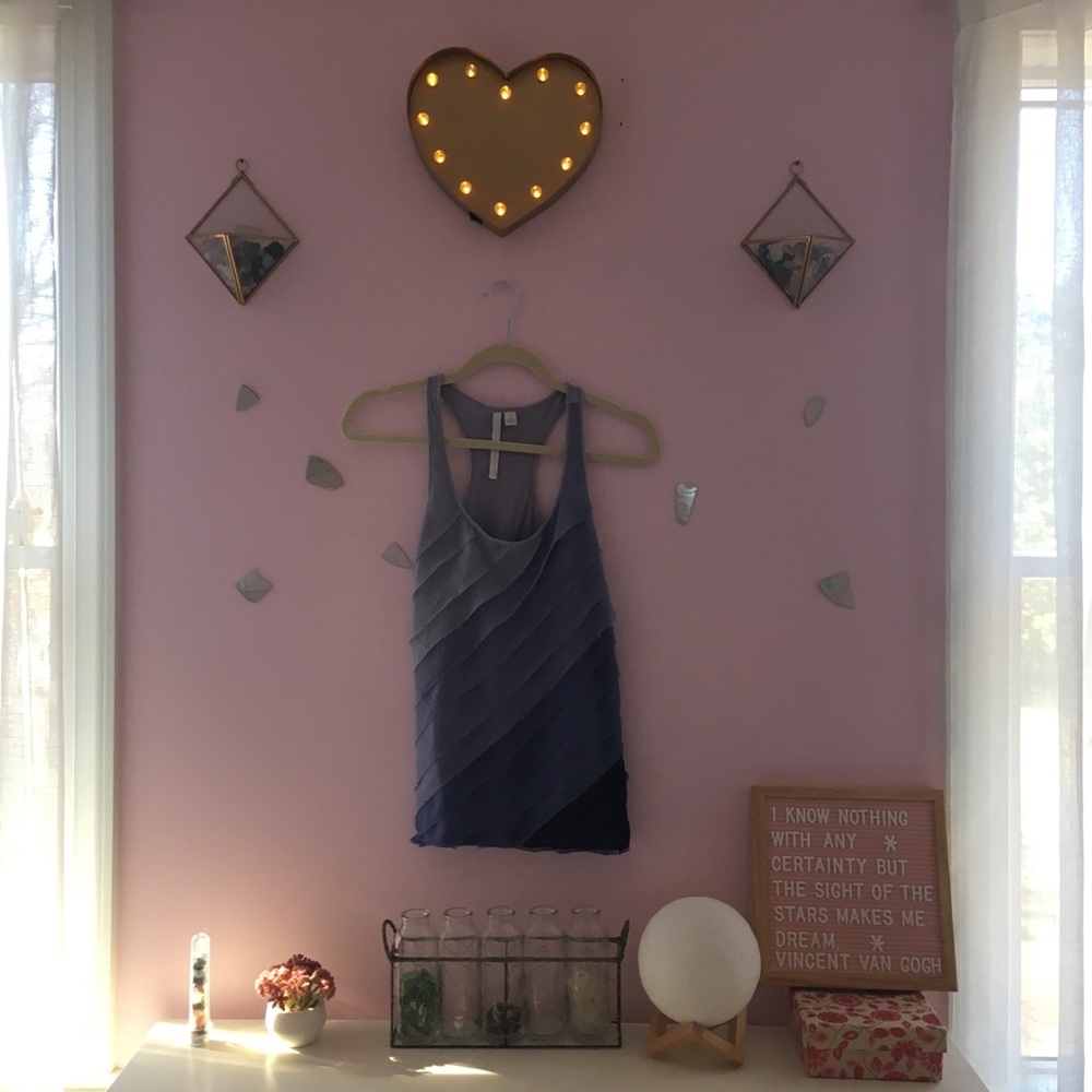 FREE W PURCHASE Lauren Conrad Distressed Tank